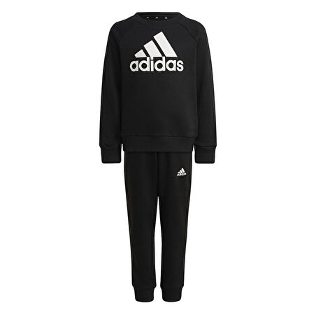 HG4464-C adidas Lk Bos Jog Ft çocuk Eşofman Takımı Siyah