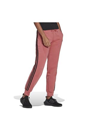 adidas Normal Koyu Pembe Kadın Eşofman Altı HK0511 W FI 3S Reg Pnt