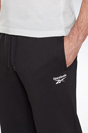 Reebok RI LEFT LEG LOGO OH PANT 101443449 Erkek Eşofman Altı Siyah S-XXL 