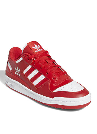 adidas Kırmızı - Beyaz Erkek Lifestyle Ayakkabı HQ1495 FORUM LOW CL