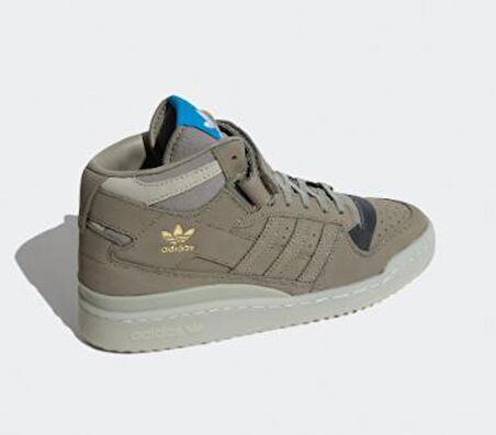 Adidas Forum Mid Unisex Haki Spor Ayakkabı HQ1508 M-81