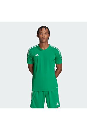 Adidas Yeşil Erkek V Yaka Ter Tutmayan Tişört VOIC7477VYEŞİL