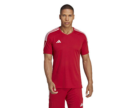 adidas Tiro 23 Jsy Erkek Futbol Forması HT6128 Kırmızı
