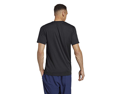 adidas Tr-Es Base T Erkek Antrenman Tişörtü IC7428 Siyah