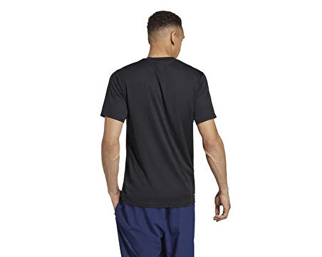 adidas Tr-Es Base T Erkek Antrenman Tişörtü IC7428 Siyah