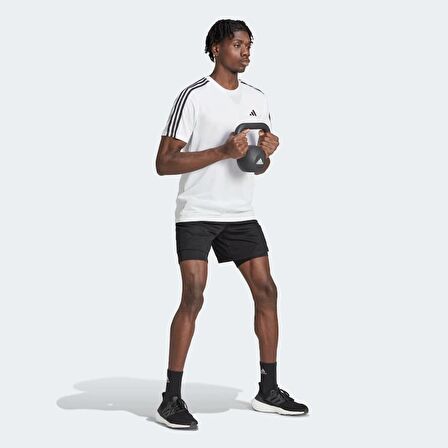 Adidas TR-ES BASE 3S T BEYAZ Erkek Tshirt
