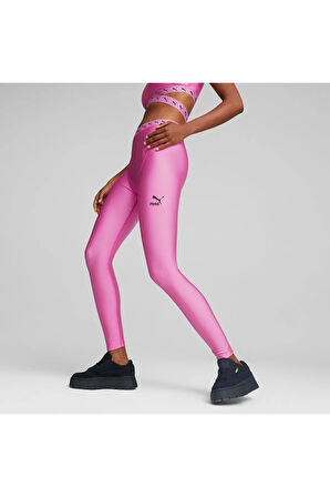 Dare To Leggings Pembe Kadın Tayt