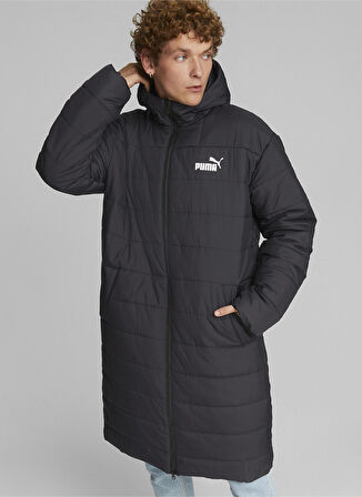 Puma Siyah Erkek Fermuarlı Mont ESS+ Padded Coat