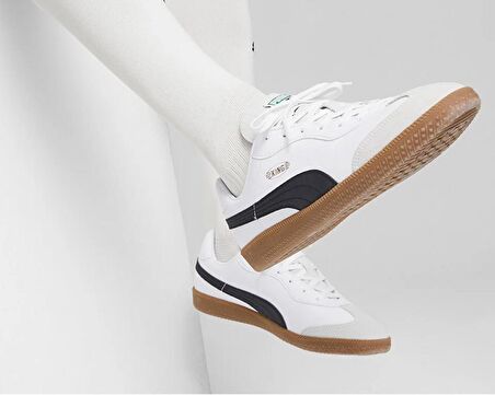 Puma King 21 It Unisex Kapalı Saha/Salon Ayakkabısı 10669602 Beyaz