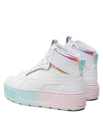 PUMA Karmen Rebelle EXOTICS Kadın Bilekli Ayakkabı | Beyaz 38762302 B-245