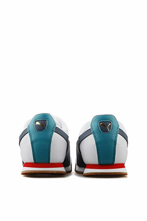 PUMA 369571 WHITE / NAVY / RED ERKEK ROMA BASİC