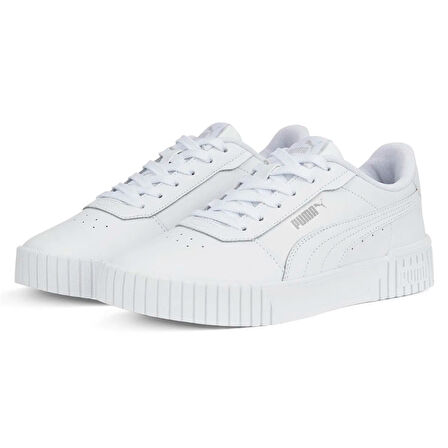 Puma Carina 2.0 Kadın Beyaz Sneaker / Spor Ayakkabı 385849 02