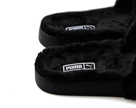 Puma Leadcat 2.0 Fuzz Wns Kadın Terliği 38731301 Siyah