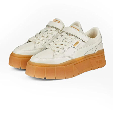Puma Mayze Stack Patent Wns Kadın Günlük Ayakkabı 387583-02 Beyaz