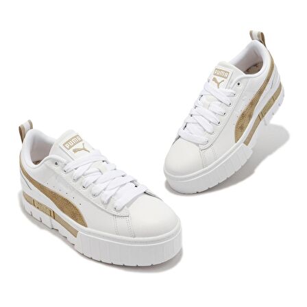 PUMA MAYZE T7 WNS BEYAZ KADIN SPOR AYAKKABI 38871201 B-263