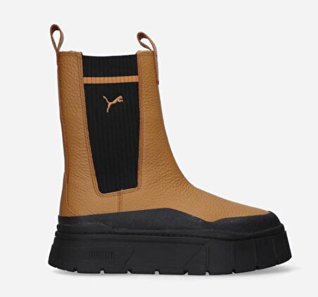 PUMA MAYZE STACK CHEKSEA CASUAL KADIN HARDAL RENGİ BOT B-38 38674201 (DAR KALIPTI 1 NUMARA BÜYÜK ALMANIZI ÖNERİRİM)