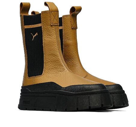 PUMA MAYZE STACK CHEKSEA CASUAL KADIN HARDAL RENGİ BOT B-38 38674201 (DAR KALIPTI 1 NUMARA BÜYÜK ALMANIZI ÖNERİRİM)