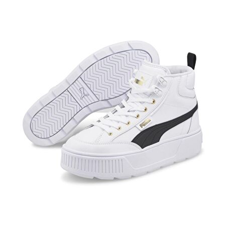 Karmen Mid Puma White-Puma Black