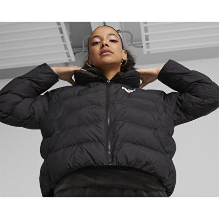 Puma ESS+ Polyball Puffer Kadın Siyah Şişme Mont 84939501