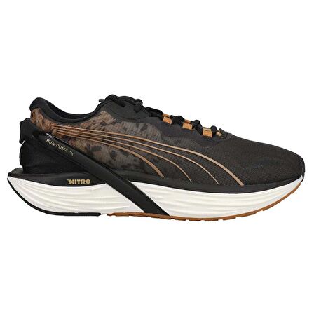 PUMA RUN XX NİTRO SAFARİ GLAM SİYAH KADIN SPOR AYAKKABI B-20