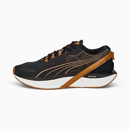 PUMA RUN XX NİTRO SAFARİ GLAM SİYAH KADIN SPOR AYAKKABI B-20