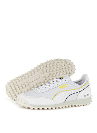 Puma Beyaz - Sarı Kadın Lifestyle Ayakkabı 10731001 Fast Rider Fenerbahce