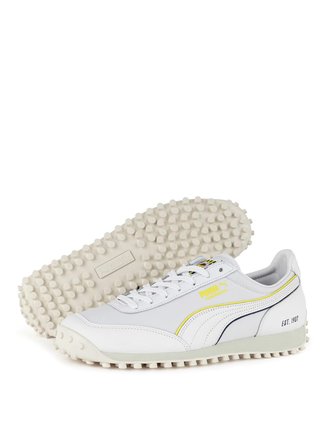 Puma Beyaz - Sarı Kadın Lifestyle Ayakkabı 10731001 Fast Rider Fenerbahce