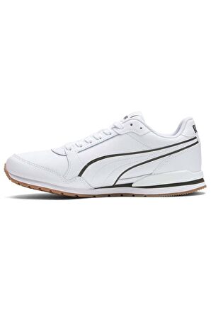 St Runner V3 Bold Lace Up Mens Beyaz Sneaker