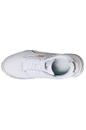 St Runner V3 Bold Lace Up Mens Beyaz Sneaker
