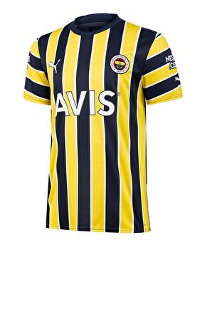 Puma Mavi Erkek Fenerbahçe İç Saha Forma 76908001 FSK Home Jersey Replica M