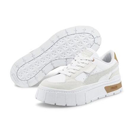 Puma Mayze Stack Luxe Beyaz Spor Ayakkabı 38985305 M-41