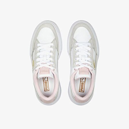 Puma Mayze Stack Terry Wns 392101 03 Kadın Beyaz Günlük Yürüyüş Koşu Sneaker Spor Ayakkabısı
