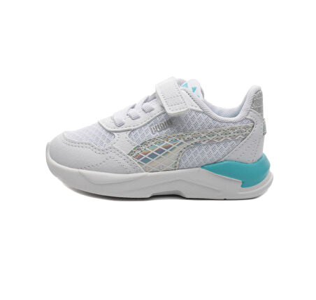 392044-01 Puma X-Ray Speed Lite Mermaid Ac+Inf  Whi Bebek Spor Ayakkabı Beyaz