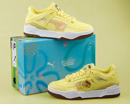 Puma Slipstream Spongebob 2 Jr Genç Günlük Ayakkabı 39164401 Sarı