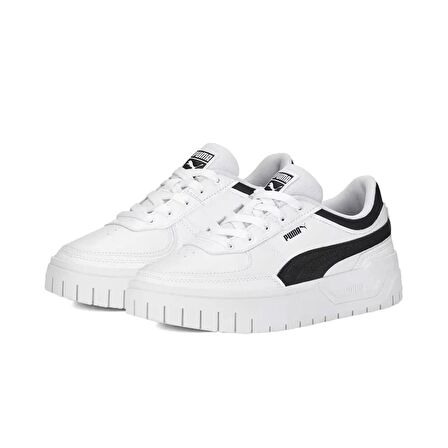 Puma 392730 Cali Dream Lth Wns Spor Ayakkabı Beyaz-Siyah