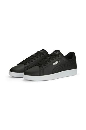 Puma Smash 3.0 L Puma Black-Puma Black-P Erkek Günlük Ayakkabı Siyah 39098702