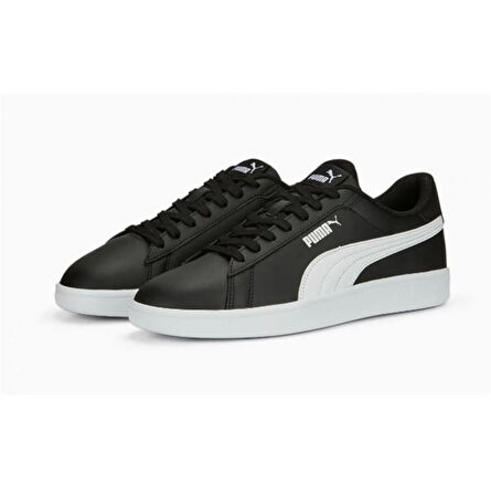 Puma Smash 3.0 Siyah Erkek Sneaker - 390987 04