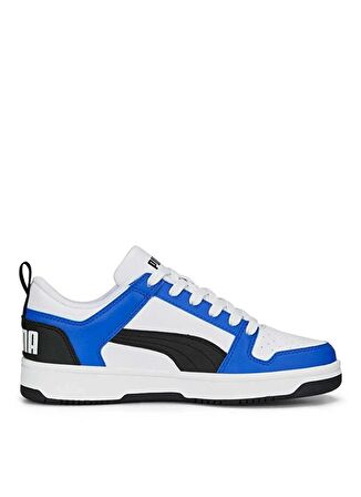 Puma Beyaz - Mavi Erkek Çocuk Yürüyüş Ayakkabısı 37049019-Puma Rebound Layp Lo SL Jr