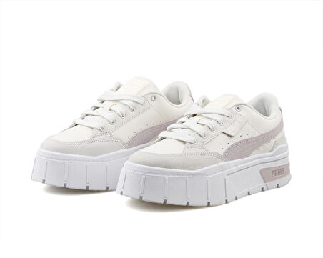 Puma Mayze Stack Luxe Wns Kadın Günlük Ayakkabı 38985301 Krem