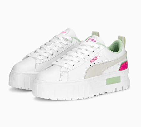 Puma Mayze Brighter Days Kadın Beyaz Spor Ayakkabı 38991701 I-15