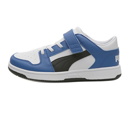 370492-19 Puma Pm Rebound Layup Lo Sl V Ps çocuk Spor Ayakkabı Lacivert