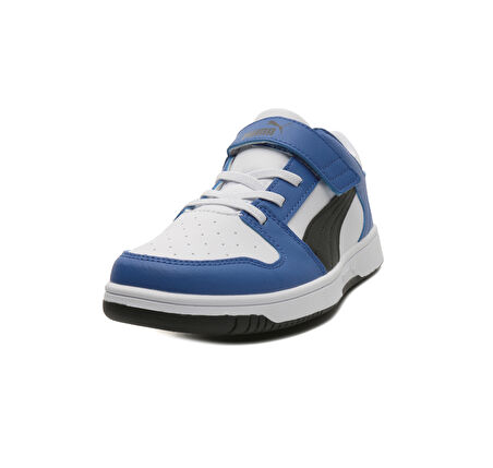 370492-19 Puma Pm Rebound Layup Lo Sl V Ps çocuk Spor Ayakkabı Lacivert