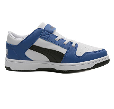 370492-19 Puma Pm Rebound Layup Lo Sl V Ps çocuk Spor Ayakkabı Lacivert