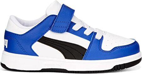 Puma PM Rebound Layup Lo SL V PS Beyaz Çocuk Ayakkabı 370492 19