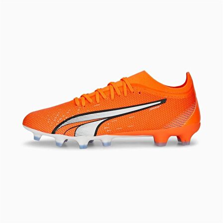 Puma Ultra Match FG/AG Erkek Çim Saha Kramponu Turuncu 10721701