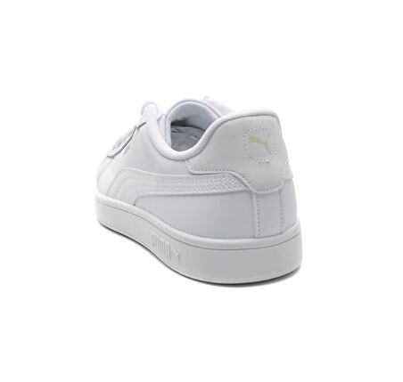 390987-01 Puma  Smash 3.0 L  Black- Black-P Erkek Spor Ayakkabı Beyaz