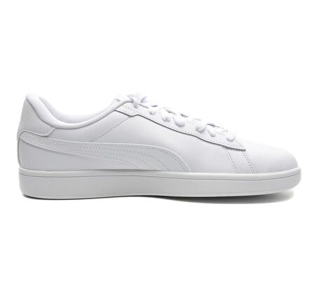 390987-01 Puma  Smash 3.0 L  Black- Black-P Erkek Spor Ayakkabı Beyaz
