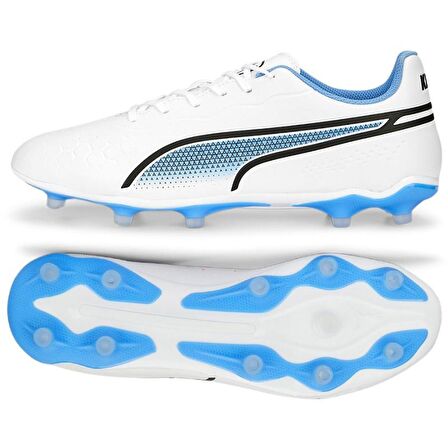 Puma KING MATCH FG/AG BEYAZ Erkek Krampon