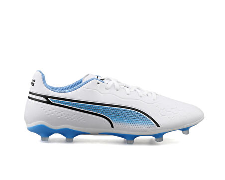 Puma King Match Fg/Ag Erkek Çim Zemin Kramponu 10725701 Beyaz