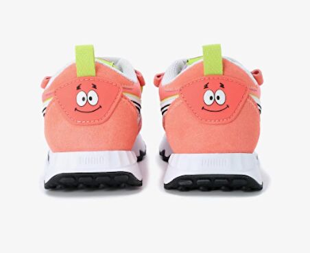 PUMA RİDER FV SPONGEBOB PEMBE ÇOCUK SPOR AYAKKABI 39212001 Ç-136